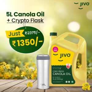 Canola Oil 5L and crypto 500 ml